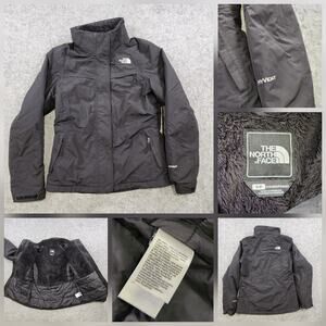 The North Face Inlux Insulated Jacket Womens Small HyVent Full Zip Fleece Lined